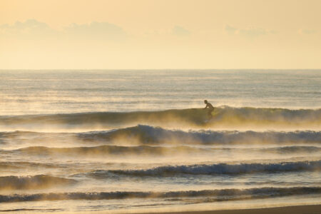 Morining SUP surfing Session