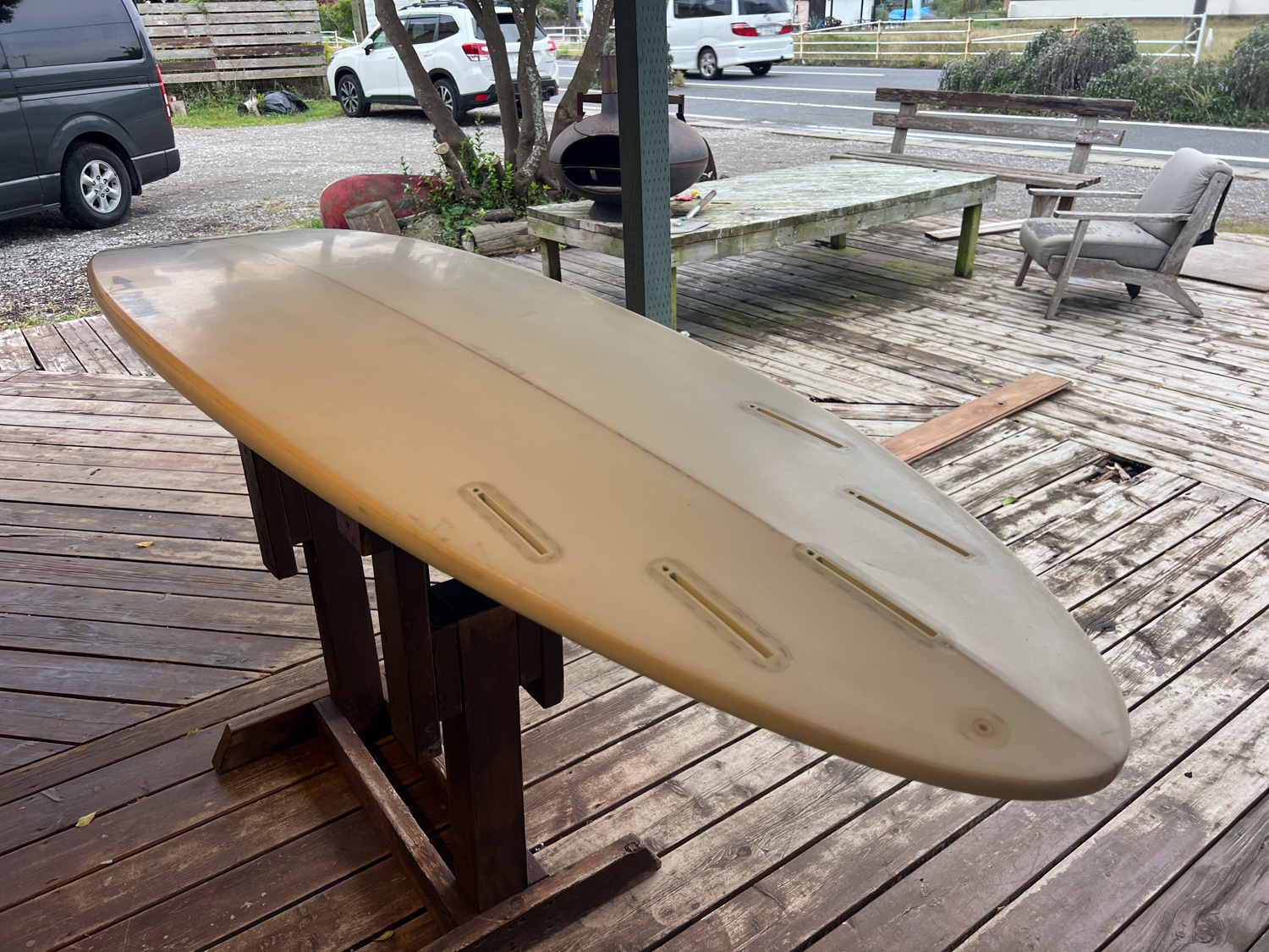 中古 Pat Rawson Custom SUP 7`5×23 3/9 @67.3L | TED OCEAN SPORTS BLOG
