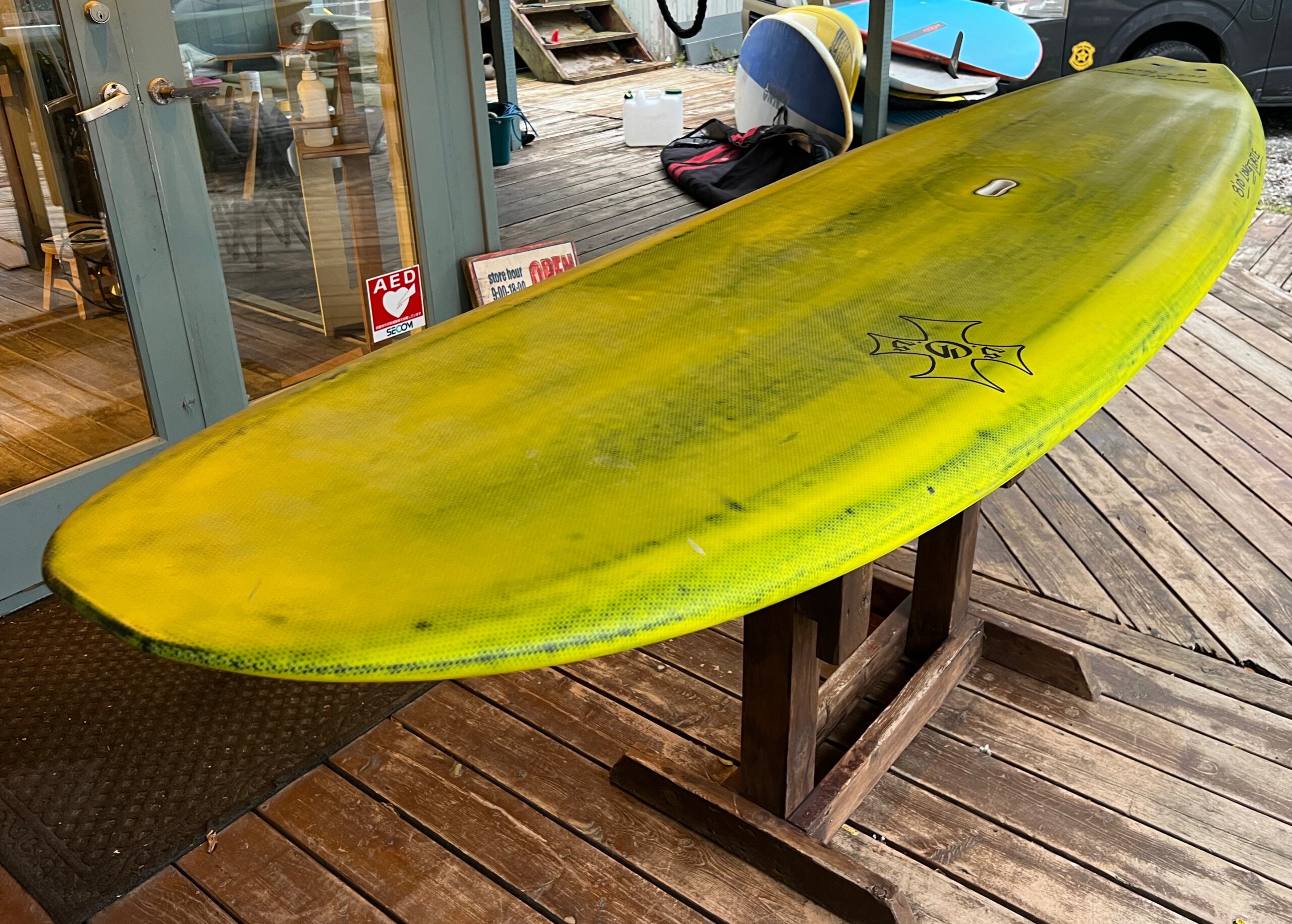 新品未使用 SOS CUSTOM Long Turtle 8`10 @100L | TED OCEAN SPORTS BLOG