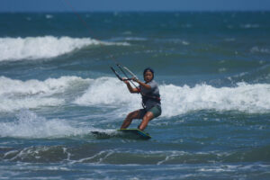 Kitesurfing